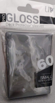 Protège carte Ultra Pro Noir x 60 